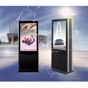 Quality Multi Functional Outdoor Touch Screen Kiosk 43 Inch Windows 7 Operating System for sale