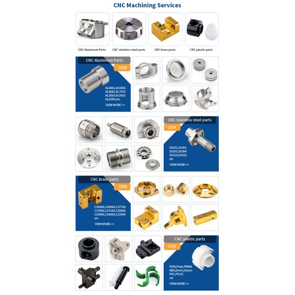 Precision CNC Machining Service with 0.005mm Tolerance for Customized Surface Treatment and One Stop Service