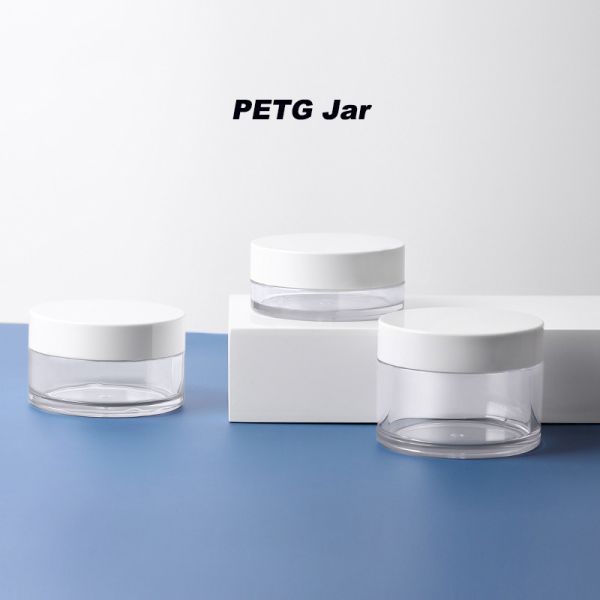 Sample Freely1-5pcs 4oz 8oz PETG Jar Perfect for Tooth Powder and Face Cream Packaging