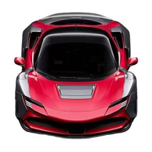 SF90 Ferrari Carbon Body Kit 2021 Widebody Kits ZE Style Wheel Arch