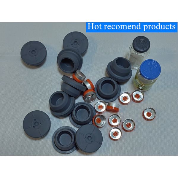 13mm 20mm 28mm Sterilized Medical Butyl Rubber Stopper Closure for Glass Vaccacine Vial