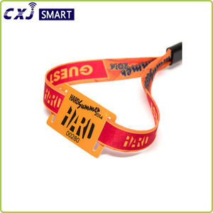 Festival Fabric Woven RFID NFC Bracelet