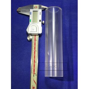 Wear Resistance Sapphire Parts Optical Tube 85% Visible Light Transmittance