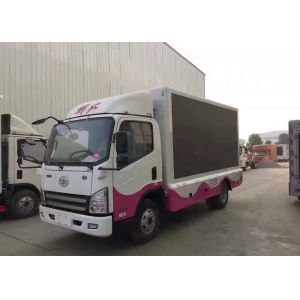 1R1G1B P10 Digital Truck Mobile Led Display Full Color With Three Sides
