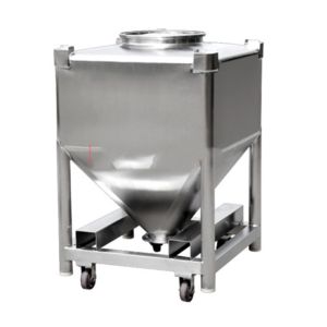 500LB IBC Bin Blender Industrial Bin Homogenizer 3-15 RPM Mixing Speed