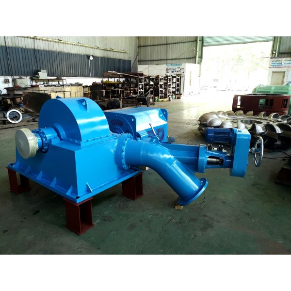 Stainless Steel Turgo Turbine Generator Vertical/Horizontal Installation 200kW