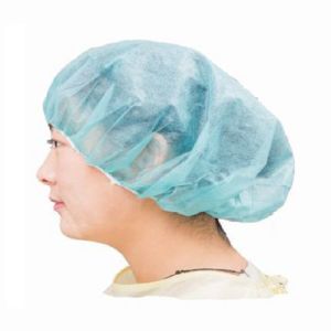 China Non Woven Bouffant 18 30gsm Disposable Hood Cap on sale