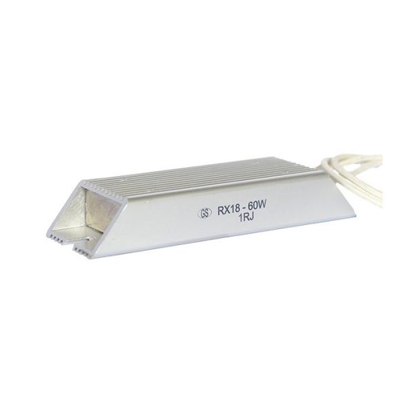 RX18 High Power Aluminum Housed Wirewound Braking Resistor with Superior Thermal Dissipation and Electrical Stability