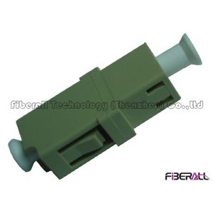 Flangeless Fiber Optic Adapter, Multimode LC To LC Coupler With PEI Plastic