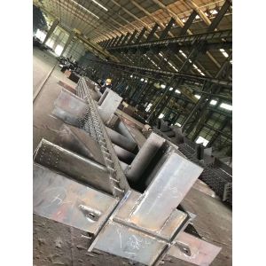 5 Floors Steel Frame Office Building Structure / Residential House