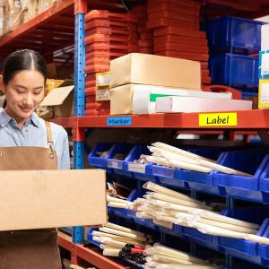 Colored Writable Magnetic Whiteboard Stickers Dry Erase Magnetic Labels SGS