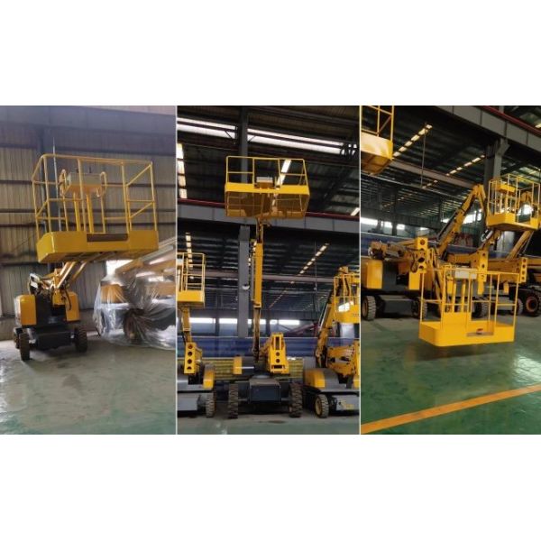 Self-Propelled 10m 12m 14m Electric Power Mobile Aerial Working Man Boom Lifter