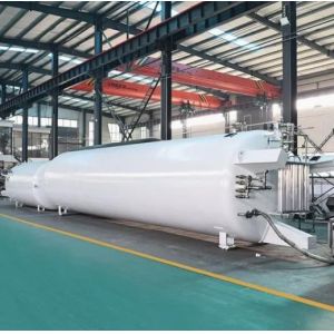 30m3 Cryogenic Storage Tank For Liquid Oxygen Nitrogen Argon