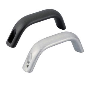 Aluminum Industrial Cabinet Hardware Pulls Matte Silver