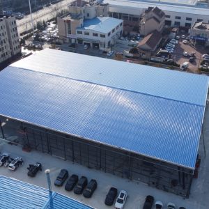 Light Steel Frame Portal Warehouse Q235B Q355B Sandwich Panel