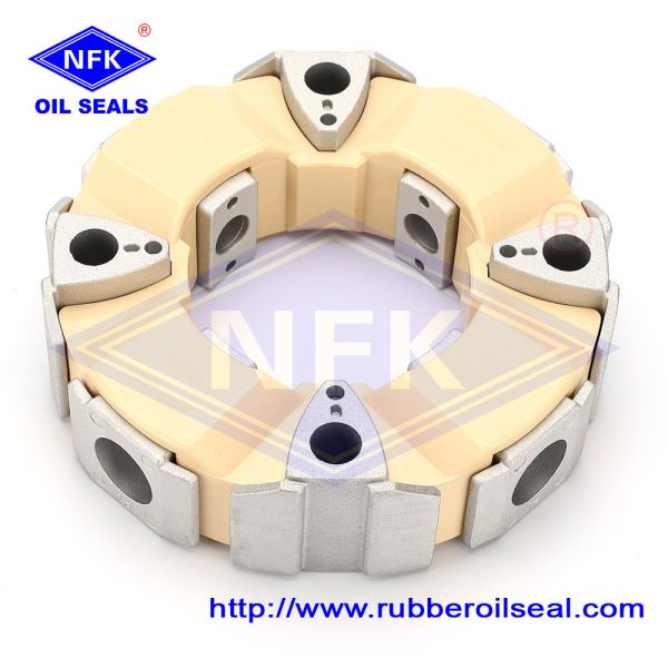 Taiwan Beige Flexible Shaft Pro-One 50H High-Quality Excavator Flexible Rubber Coupling Assy
