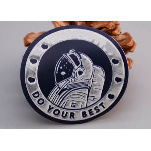 China Garment TPU Printed Label With Reflective Silver Logo And Foam on sale