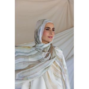 Supplier Elegant Fashion Accessory Muslim Women Hijab Shawl Digital Printing
