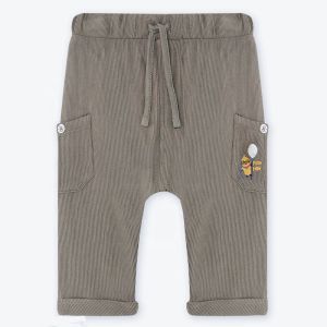 Toddler Boy Trouser Solid Color Corduroy Baby Casual Harem Pants