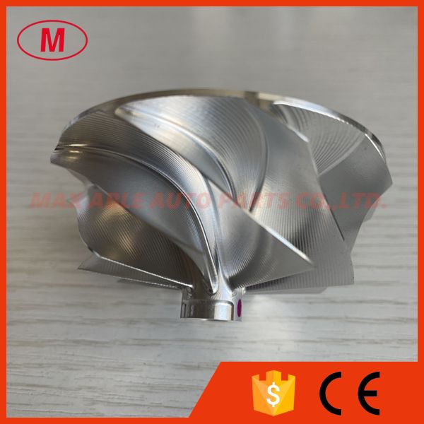 GT35 forward 54.28/67.40mm 9+0 Blades point milling turbo aluminum 2618/Milling/billet compressor wheel