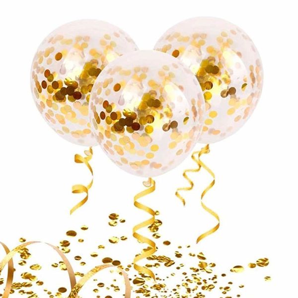 Buy 18 Inch Helium Confetti Party Decoration Balloons at wholesale prices