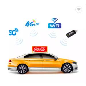3G 4G Wifi Wireless P2 P2.5 P3 P4 P5 Advertising Car Roof Led Signs Double Sided