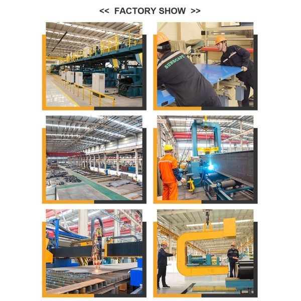 Prefabricated Workshop Prefab Steel Structure Farm Storage Warehouse Metal Building Steel Shop Building In Botswana