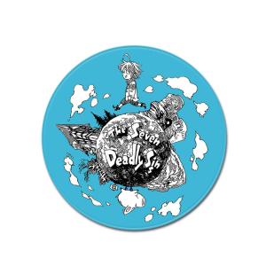 Planet Round Area Rugs Machine Washable Gaming Chair Rug