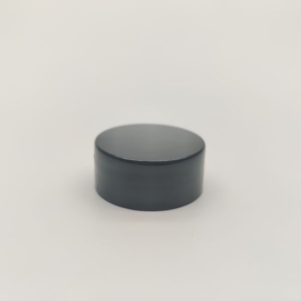 Buy OEM Black Continuous Thread Cap , 24/400 Plastic Screw Lid at wholesale prices