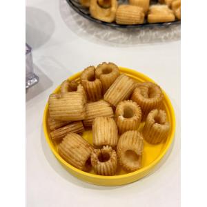 Certified Rice Crackers Crispy Snacks Low Calorie Crunchy Bites