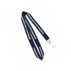 Silk Screen Printing Custom Polyester Lanyard With Swivel J Hook