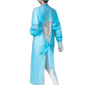 Buy cheap Water Resistant Disposable CPE Gown , Plastic Medical Gowns Breathable from wholesalers