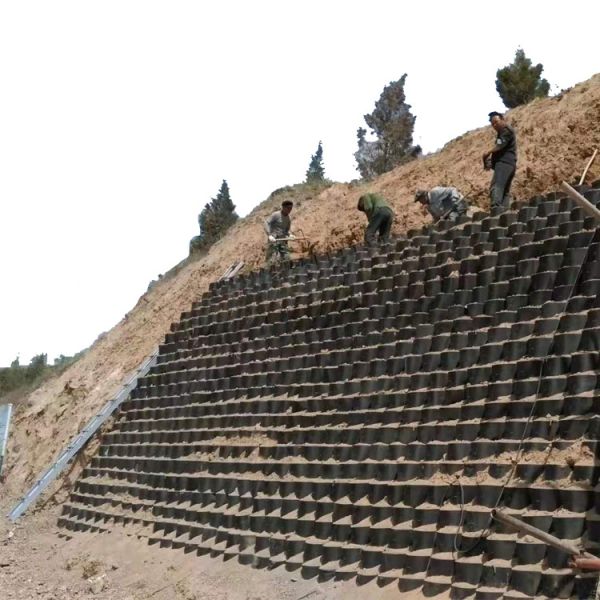 Buy CE/ISO9001/ISO14001 Certified Geo Cell for Gravel Stabilization and Retaining Wall at wholesale prices