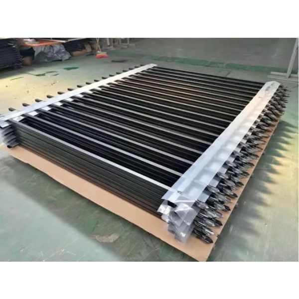 POWDER coated tubular fence panels Hercules Security Fence panels