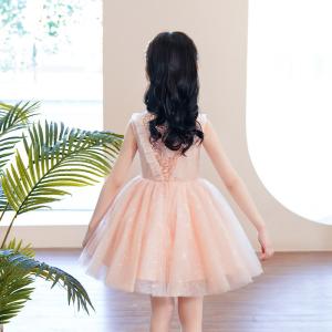 Summer Children's Clothing New Girl Princess Dress Sequin Design