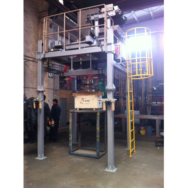 Big Jumbo Bagging Machinery Packing Bulk Bag Filling Station Compost Bagging Equipment