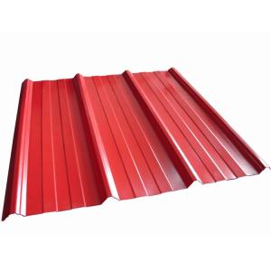 Color Coated Metal Roofing Sheets Customzied For Steel Structure