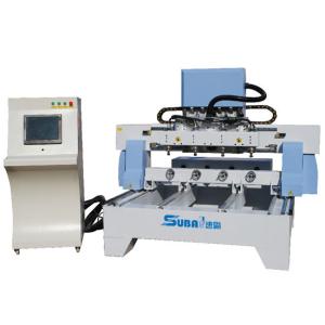 Roman Columns Four Head CNC 3D Carving Three Dimensional