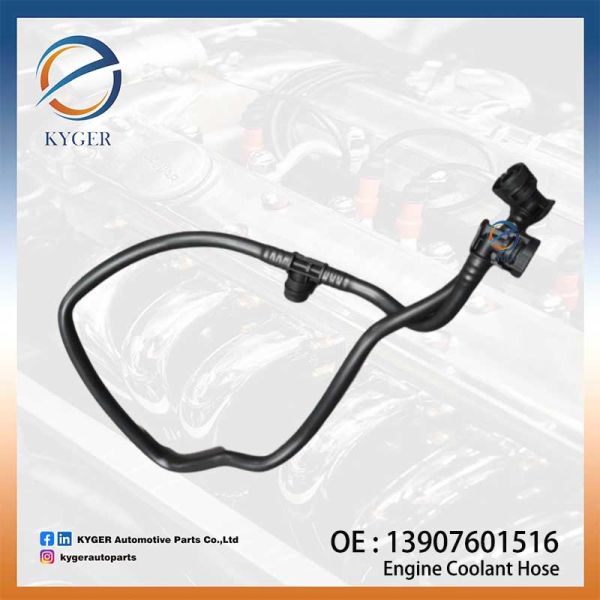 Buy Engine Fuel Tank Breather Valve Engine Coolant Hose 13907601516 1390 7601 516 For BMW F10 F11 F35 at wholesale prices