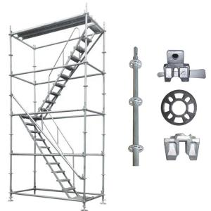 Quality EN12810 EN12811 Standard Ringlock Scaffolding Horizontal Load Capacity ≥15KN for sale