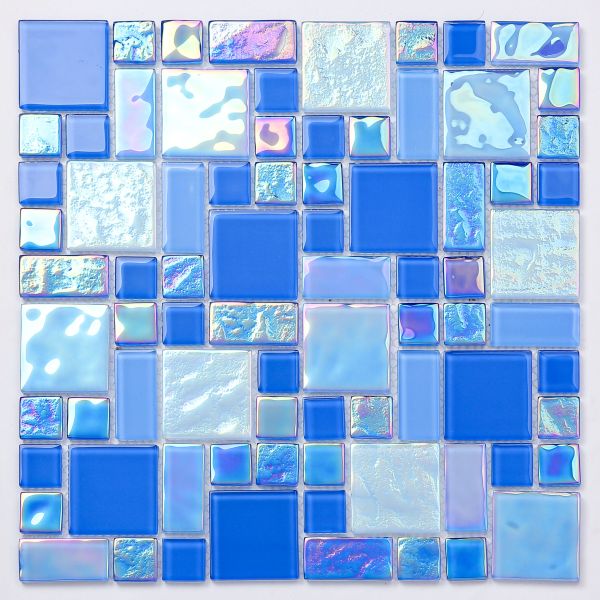 Waterproof Clay Mosaic Tiles 303x303mm for Swimming Pools
