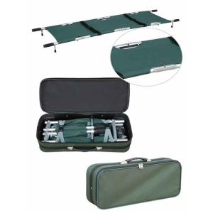 China Four Folding Medical Stretcher  High-Strength Aluminum Alloy Oxford Leather on sale
