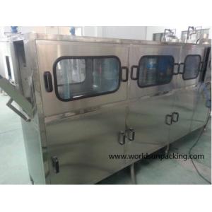 5 Gallon Barrel Rinsing Filling Capping Machine 120pcs/H