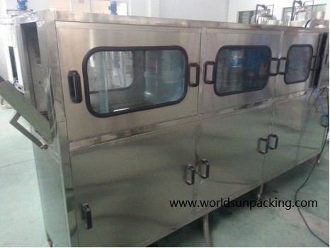 Buy 5 Gallon Barrel Rinsing Filling Capping Machine 120pcs/H at wholesale prices