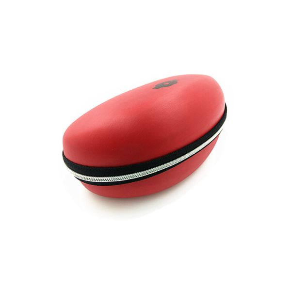 Big Size Red PU Glasses Holder Eva Hard Case For Sunglasses / Eyewear