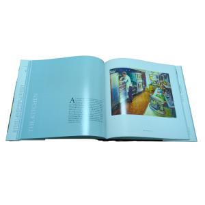 Customized Coffee Table Book With Offset Printing And Embossing Plus Foiling