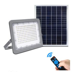 Die Cast Aluminum Landscape Solar Flood Light 100W High Brightness