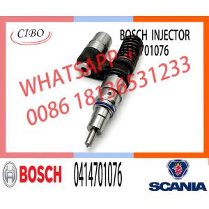 0414701076 Common Rail Diesel Injector For Bosch 1943972 Scania DC11 Engine