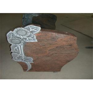 Classic European Style Tombstone And Monument With Hand Carved Angels