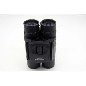 Foldable 10x25 Lightweight Travel Binoculars 288ft / 1000yds Blue Film Lens
